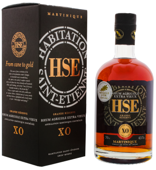 HSE Rhum Agricole Extra Vieux XO 0,7L 43%