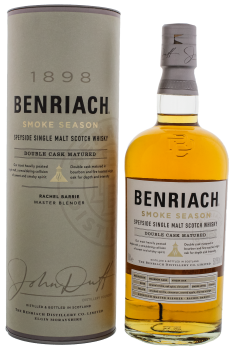 BenRiach Smoke Season Double Cask Matured Speyside Single Malt Whisky 0,7L 52,8%
