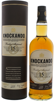 Knockando Richly Matured 15 years old single malt Scotch whisky 0,7L 43%