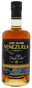Cane Island Venezuela single Estate 8 years old rum 0,7L 43%