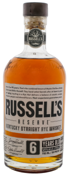 Russells Reserve 6 years old Kentucky straight rye whiskey 0,7L 45%