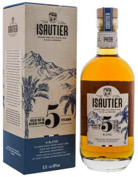 Isautier Vieux 5 years old blend rum 0,7L 40%
