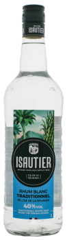 Isautier Blanc Traditional rum 1 liter 40%