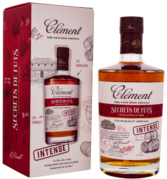 Clement Tres Vieux Rhum Agricole Secrets de Futs Intense 0,7L 41,4%