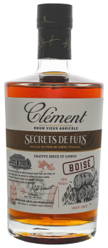 Clement Tres Rhum Vieux Agricole Secrets de Futs Boise 0,7L 41,7%