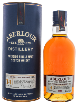 Aberlour 14 years old Double Cask Matured Speyside Single Malt Scotch Whisky Batch No. 03 0,7L 40%