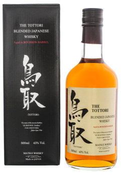 The Tottori Blended Japanese Whisky Bourbon Barrel 0,5L 43%