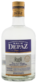 Depaz Cuvee De La Montagne Rhum Blanc Agricole 0,7L 45%