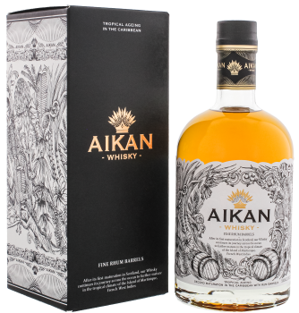 Aikan Whisky Fine Rhum Barrels small batch 0,5L 43%