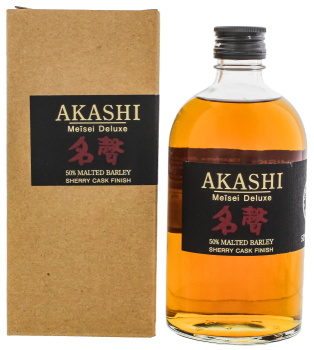 Akashi Meisei Deluxe Japanse Whisky Sherry cask finish 0,5L 50%