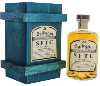 Ballechin 10 years old Straight from the Cask Bourbon 2010 2021 0,5L 58,2%