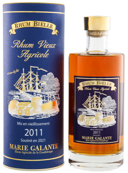 Rhum Bielle Vieux Agricole Millesime 2011 2021 10 years old 0,7L 45%