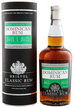 Bristol Dominican Madeira Finish 2013 2022 rum 0,7L 47%