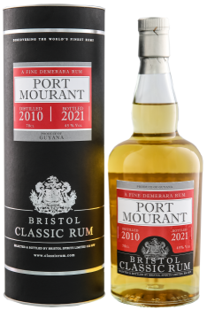 Bristol Port Mourant Demerara rum 2010 2021 0,7L 45%