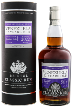 Bristol Venezuela 12 years old rum 2022 0,7L 47%