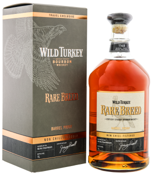 Wild Turkey Rare Breed Kentucky Straight Bourbon 1 liter 58,4%