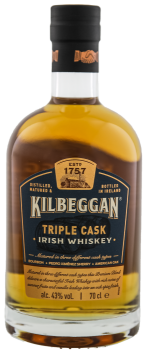 Kilbeggan Triple Cask Irish Whiskey 0,7L 43%