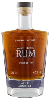 William Hinton Rum Limited Edition 6 years old Aged in Aquavit Cask 0,7L 42%