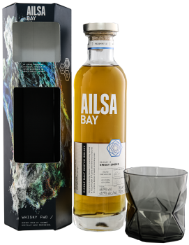 Ailsa Bay Release 1.2 Sweet Smoke + glas 0,7L 48,9%