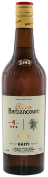 Barbancourt Three Star 4 years old rhum 0,7L 40%