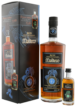 Ron Malteco 10 years old 0,7L + Malteco 15 years old 0,05L 40%