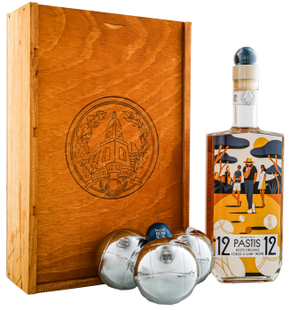 12/12 Pastis de Saint Tropez Set Petanque 0,7L 45%