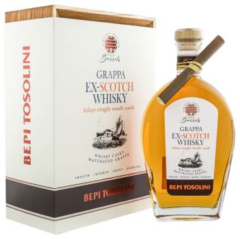 Bepi Tosolini Grappa Ex-Scotch Whisky Barrique Lagavulin Limited Edition 0,7L 40%