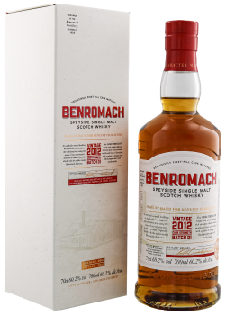 Benromach Vintage 2012 Cask Strenght Batch 01 Speyside Single Malt Whisky 0,7L 60,2%
