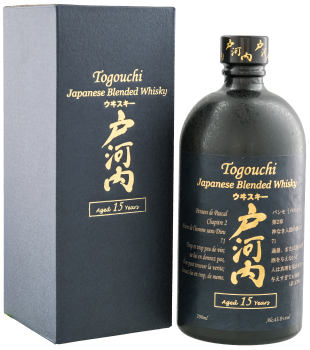 Togouchi Japanese Blended Whisky 15 years old 43,8%