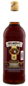 Belmont Estate Gold Coconut Rum 1 liter 40%