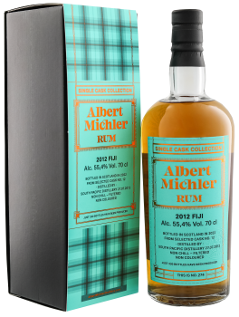 Albert Michler rum single cask collection Fiji 2012 No. 12 0,7L 55,4%