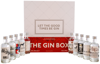 The Gin Box World Class premium gin Pack 10 x 0,05L 42,9%