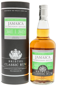 Bristol rum Clarendon Estate Jamaica 2011 2022 0,7L 47%