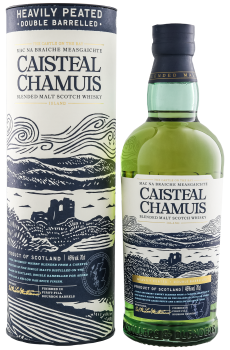Caisteal Chamuis Heavily Peated Double Barrelled Blended Malt Whisky 0,7L 46%