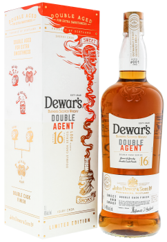 Dewars Double Agent 16 years old Blended Scotch Whisky 1 liter 40%