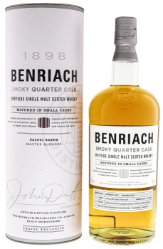 BenRiach Quarter Cask Peated Single Malt Scotch Whisky 1 liter 46%