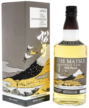 The Matsui Mizunara Single Cask Japanese Single Malt Whisky 0,7L 58%