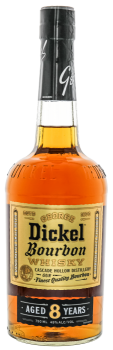 George Dickel 8 years old handcrafted small batch bourbon whiskey 0,7L 45%