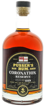 Pussers Coronation reserve rum limited edition 0,7L 54,5%