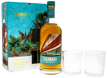 Takamaka St Andre Zepis Creole + 2 glazen 0,7L 43%