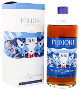 Minoki Mizunara cask finished rum 0,7L 40%