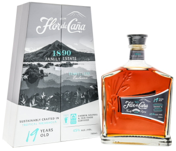 Flor de Cana 19 years old rum 0,7L 45%