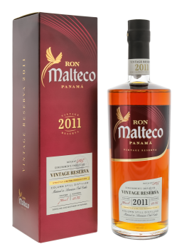Malteco Vintage Reserva rum 2011 limited production  0,7L 42,3%