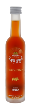 Laplandia Flavoured Lingonberry Vodka miniatuur 0,05L 40%