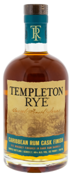 Templeton Caribbean Rum Cask Finish Rye Whiskey 0,7L 46%