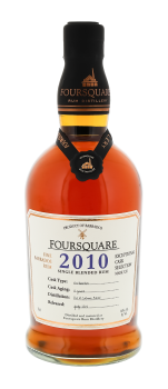 Foursquare 2010 12 years old Cask Strength Single Blended Rum 0,7L 60%