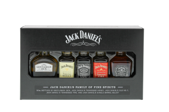 Jack Daniels Family of fine spirits whiskey 5x0,05L 39%