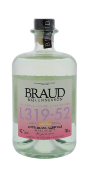 Braud Quennesson Blanc Parcelaire Rhum Agricole 0,7L 52%