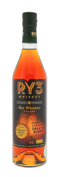 Ry3 Blended Rye Whiskey Cask Strength Toasted Barrel Finish 0,7L 60,3%