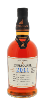 Foursquare 2011 12 years old single blended rum Cask Strength 0,7L 60%